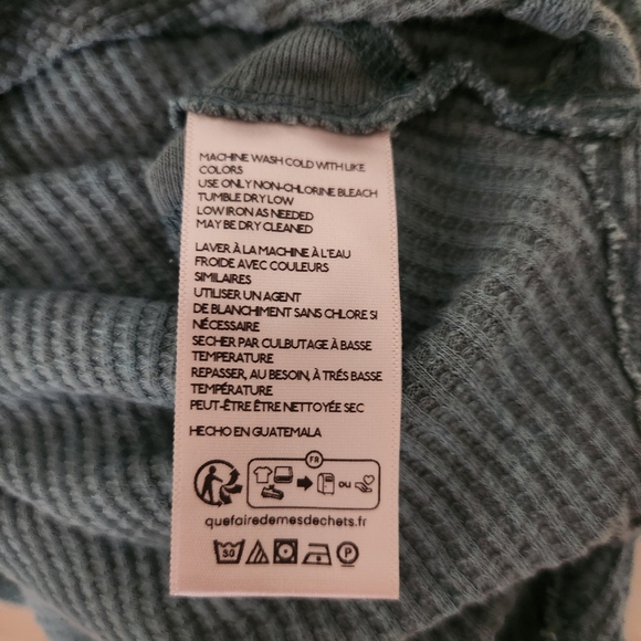 We The Free Waffle Knit Long Sleeve Size Small - Picture 6 of 7